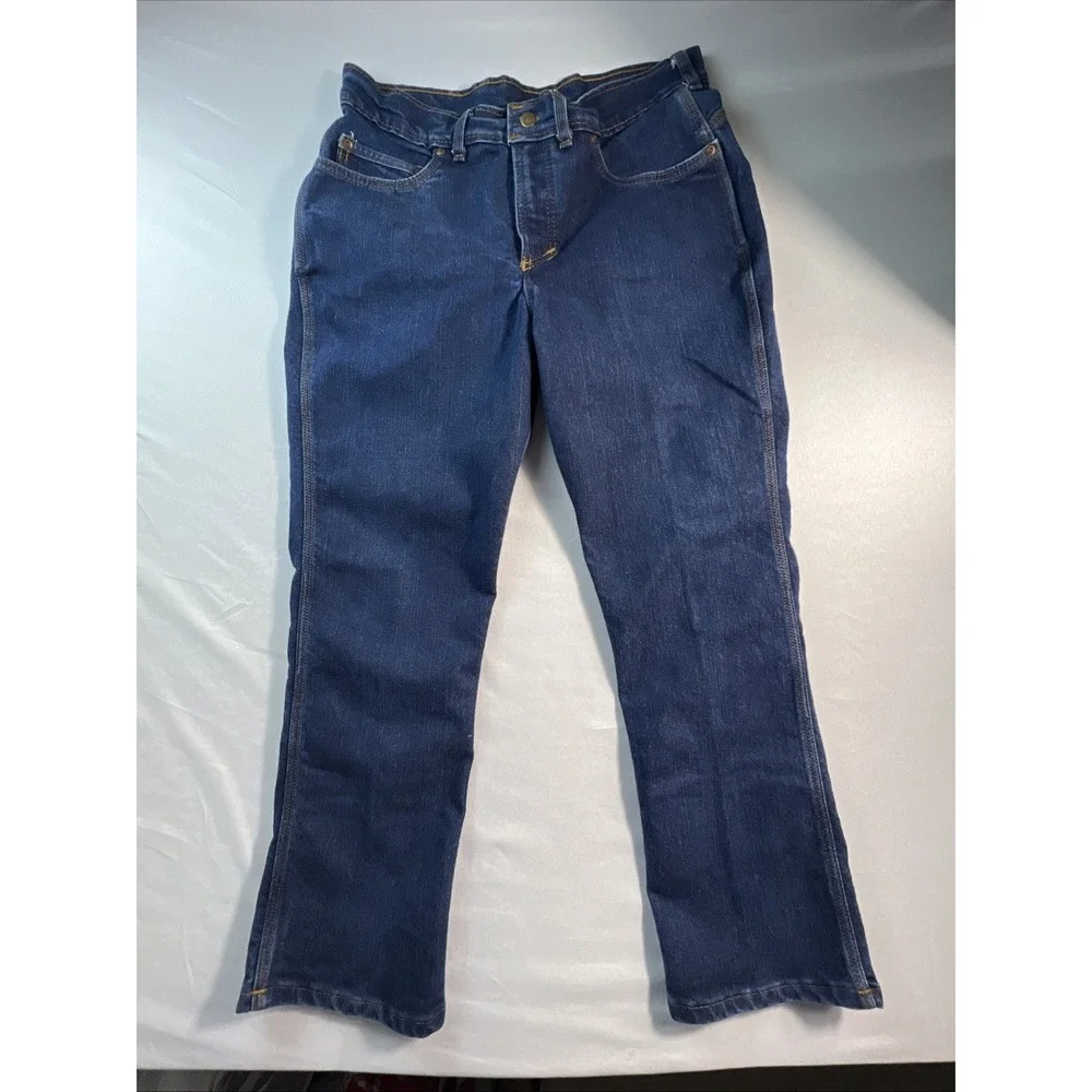 Origin Maine Legit Fit Jeans Dark Wash Denim Made in USA Mens 34 x 28